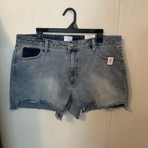 Time and Tru Women's Denim Shorts new with tags women’s size 18
